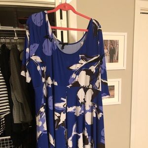 Lane Bryant floral dress